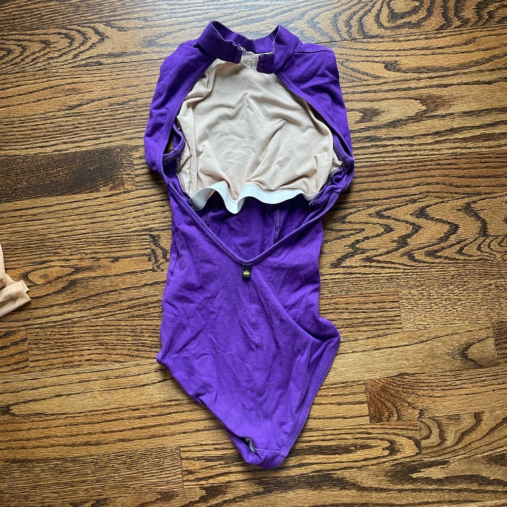 Mariia leotard- cotton, open back